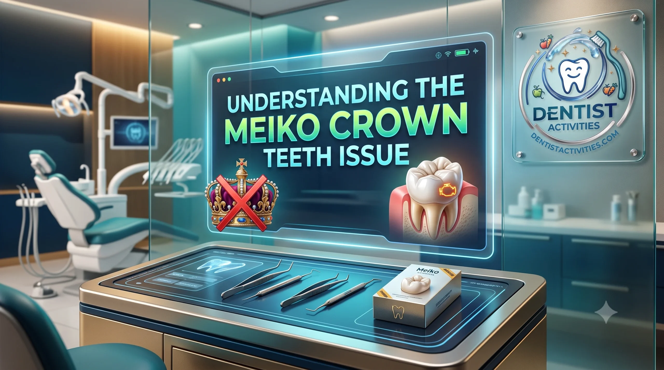 meiko crown teeth issue