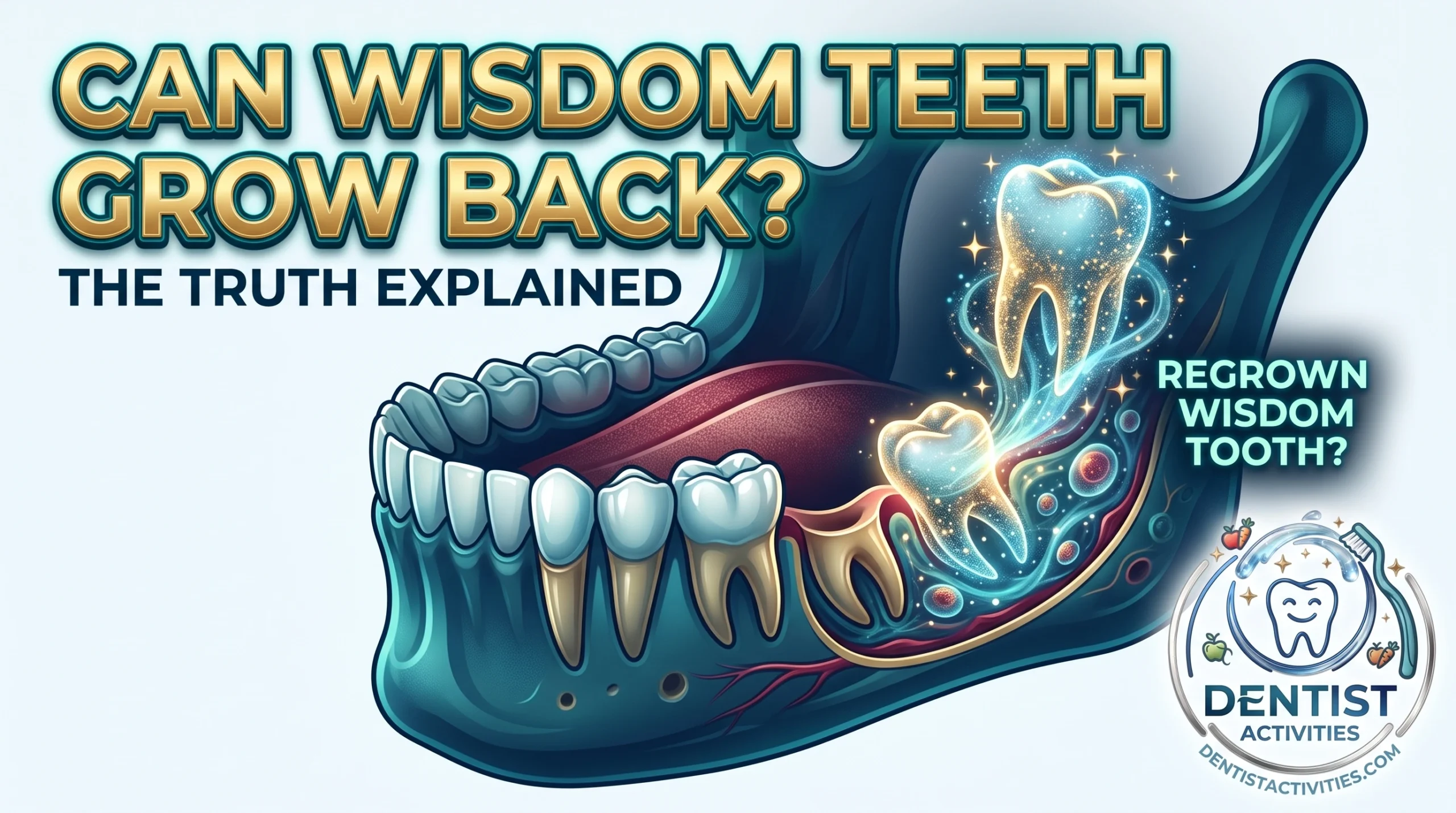 can wisdom teeth grow back