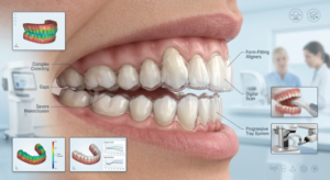 How Advanced Digital Dentistry and Orthodontic Aligners Help Adults Correct Complex Tooth Misalignment